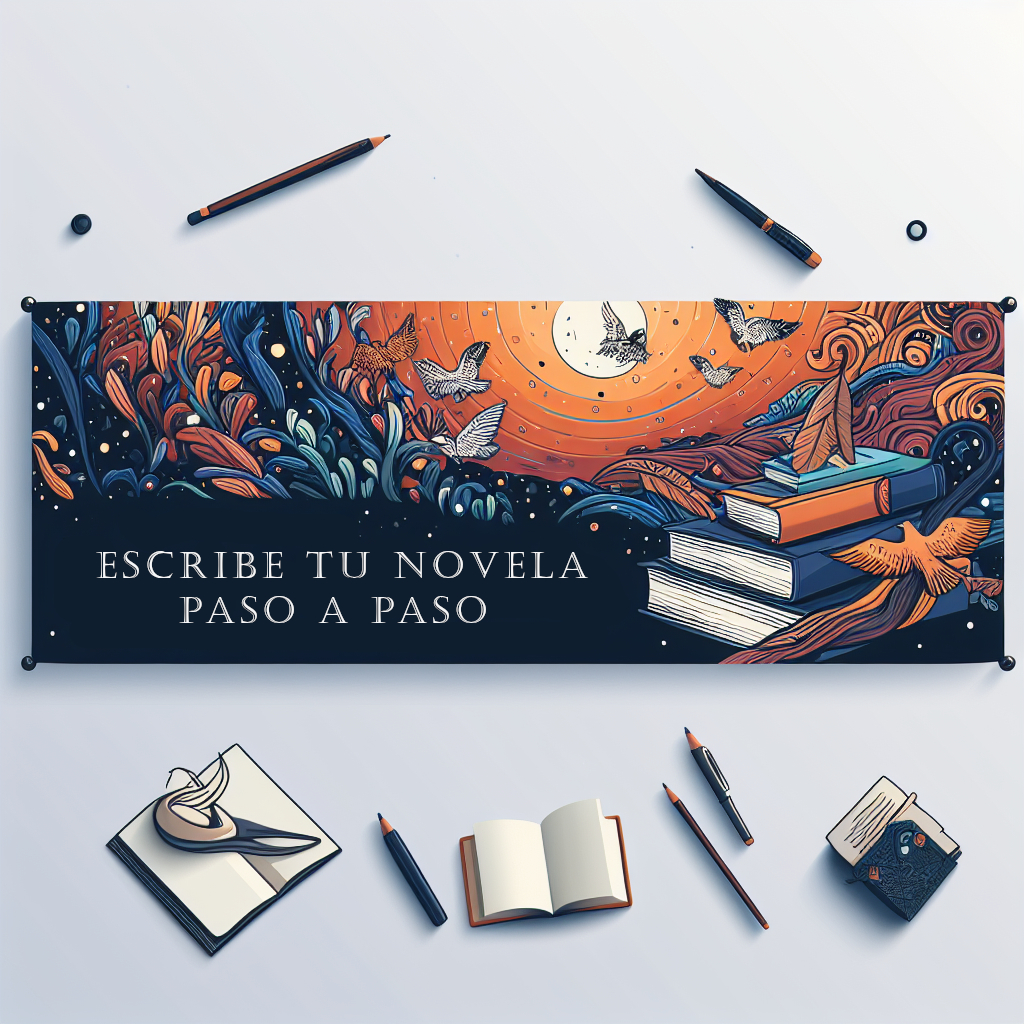 Escribe tu novela paso a&nbsp;paso