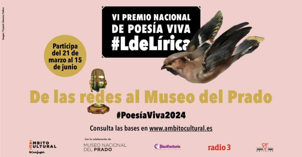 VI Edición del Premio Nacional de Poesía Viva&nbsp;#LdeLírica