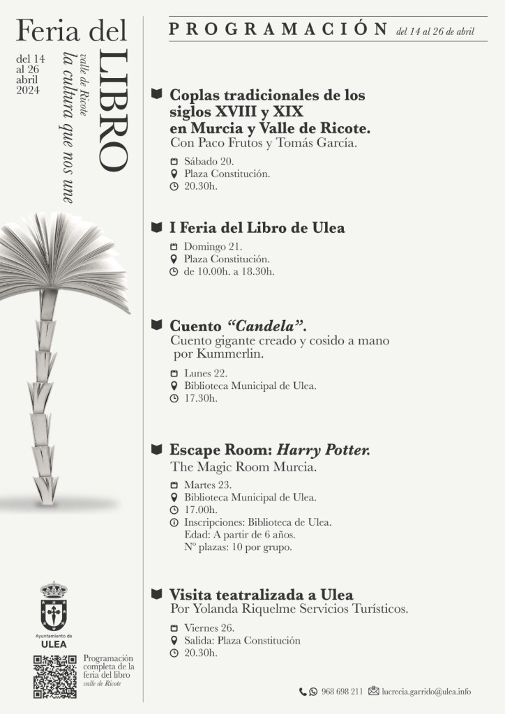 Feria del libro del Valle de&nbsp;Ricote